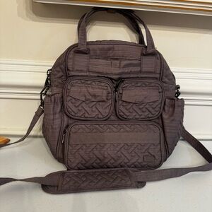 Lug Taupe Puddle Jumper Tote Bag gray